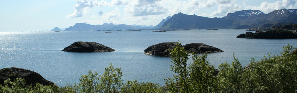 Foto av eksponert ytre kystslettelandskap