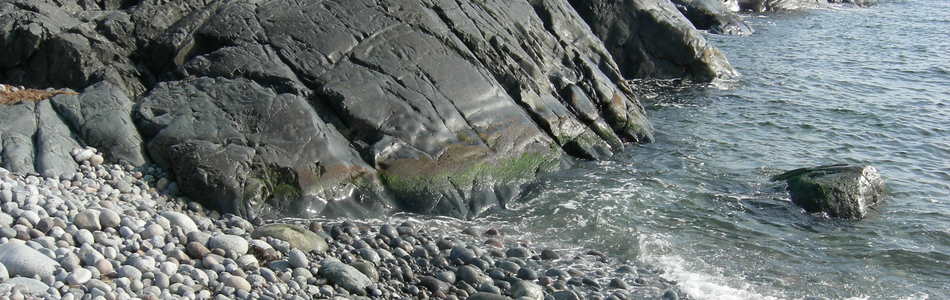 Foto av strandberg